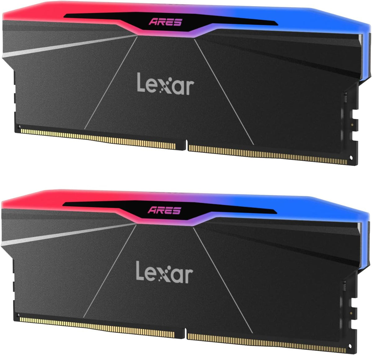 Lexar THOR DDR4 RAM 16GB kit 2x8GB 3 200 MHz, DRAM 288-Pin UDIMM Desktop Memory, XMP 2.0 Högpresterande Datorminne, CL16-18-18-38, 1.35V LD4BU008G-R3200GDXG, THOR 3200 MHz, 16GB Kit (2x8GB)