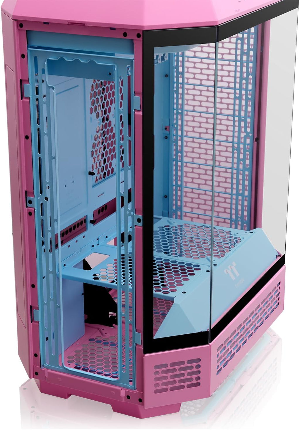 Thermaltake The Tower 600 Mid Tower Chassis | Hidden Connector | Gravel Sand