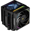 Thermalright Peerless Assassin 120 VISION MAX ARGB Black CPU-kylare, PC-kylare med 6 värmerör, 5-tums magnetisk display, 480 x 854 upplösning, för AM4/AM5 Intel LGA1700/1851