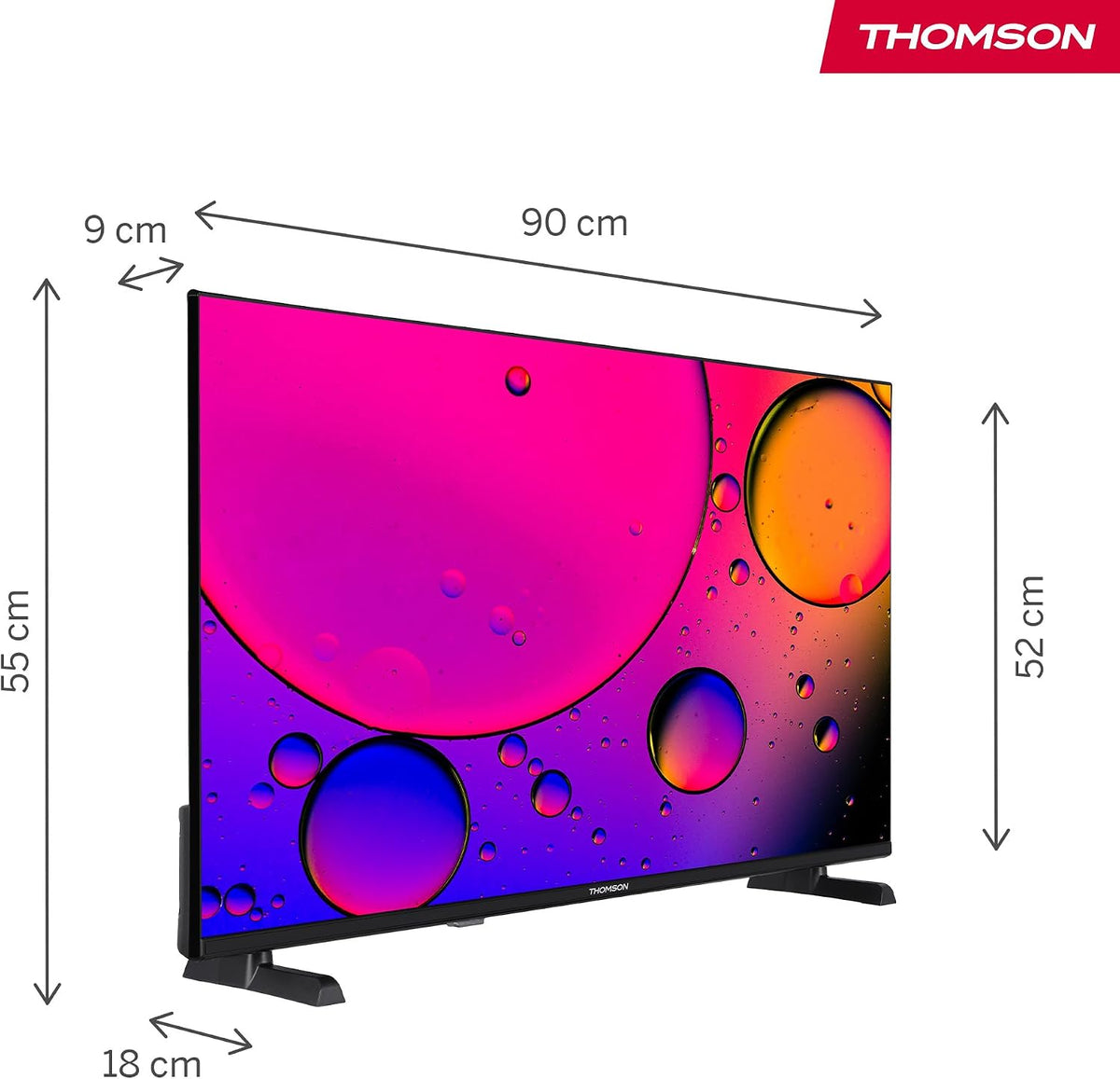 Thomson TV 50 tum (126 cm) 4K UHD Smart Fire TV, Alexa Röststyrning, Trippel tuner (DVB-T/T2/C/S/S2), Dolby Vision, Dolby Atmos, HDR10, HDMI 2.1, WiFi, Bluetooth - 50UF4S35