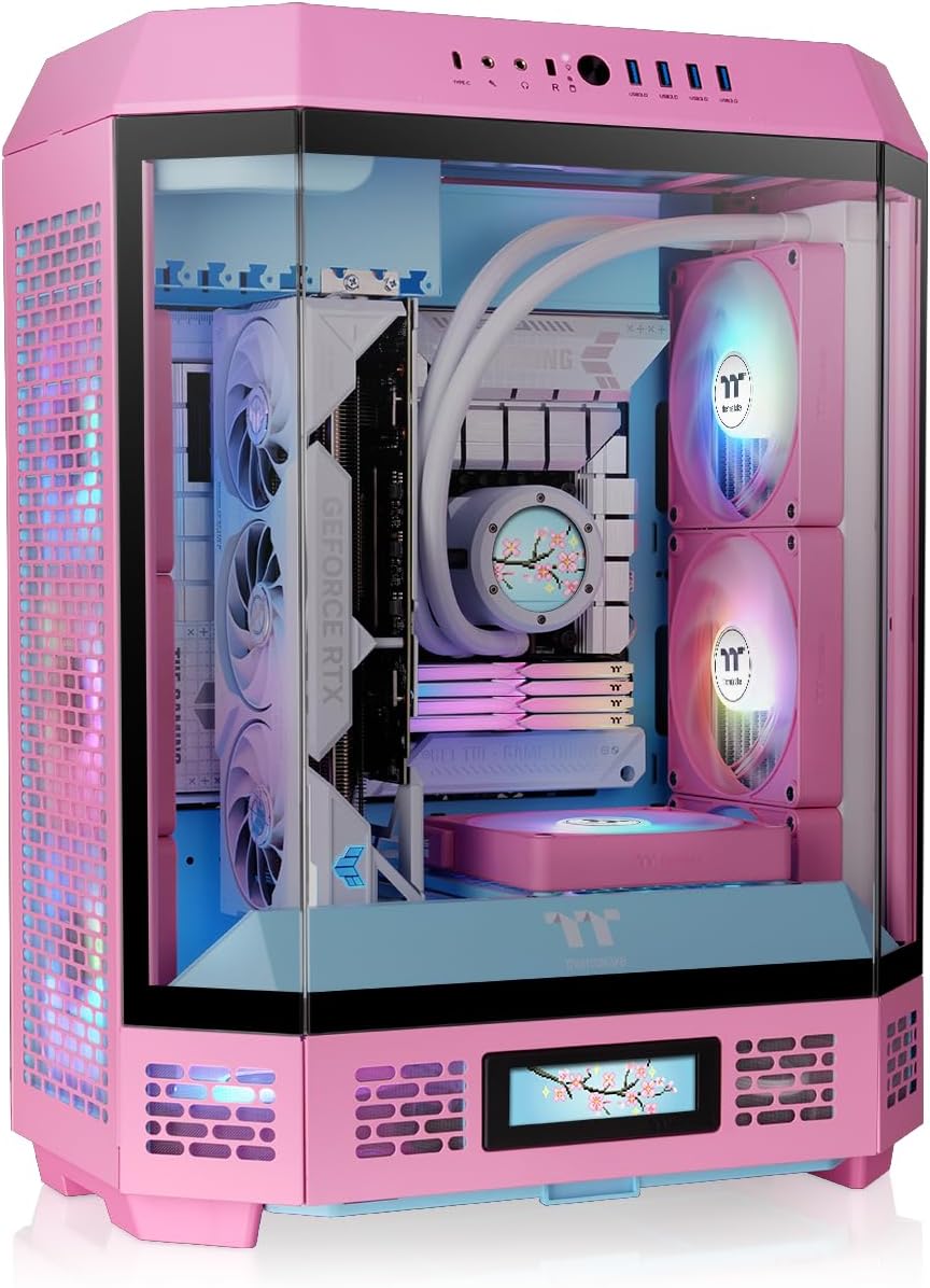 Thermaltake The Tower 600 Mid Tower Chassis | Hidden Connector | Gravel Sand