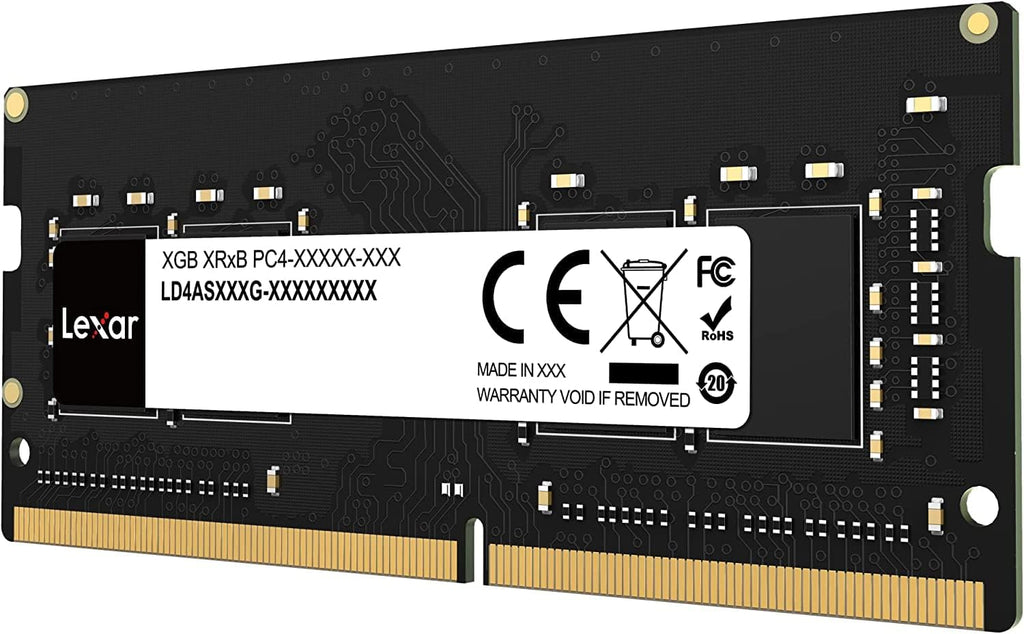 Lexar THOR DDR4 RAM 16GB kit 2x8GB 3 200 MHz, DRAM 288-Pin UDIMM Desktop Memory, XMP 2.0 Högpresterande Datorminne, CL16-18-18-38, 1.35V LD4BU008G-R3200GDXG, THOR 3200 MHz, 16GB Kit (2x8GB)