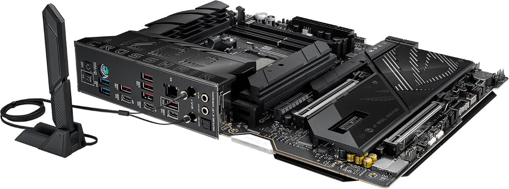 ASUS ROG Strix X870-A Gaming WiFi AMD-moderkort, 16+2 strömförsörjningssteg, DDR5-plats, fyra M.2-platser, PCIe 5.0, nästa generations GPU, WiFi 7, USB 20 Gbps med PD 3.0 upp till 30 W, Aura Sync