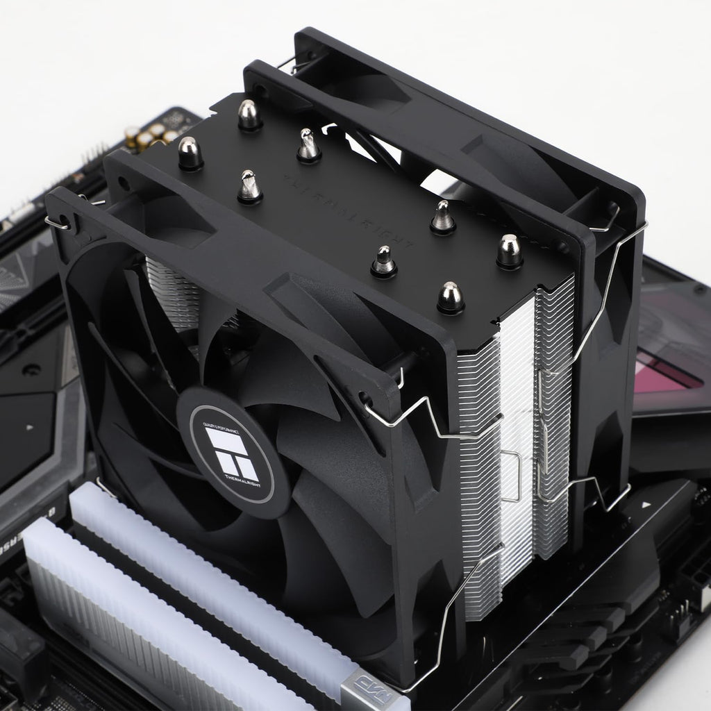 Thermalright TR Assassin X 120R SE PLUS, 4×6mm Thermal Tube Silent PWM Fan, 120mm, CPU Cooler with S-FDB Bearing, AGHP Technology, for AMD AM4 AM5 / Intel 1700/115X/1200/1851