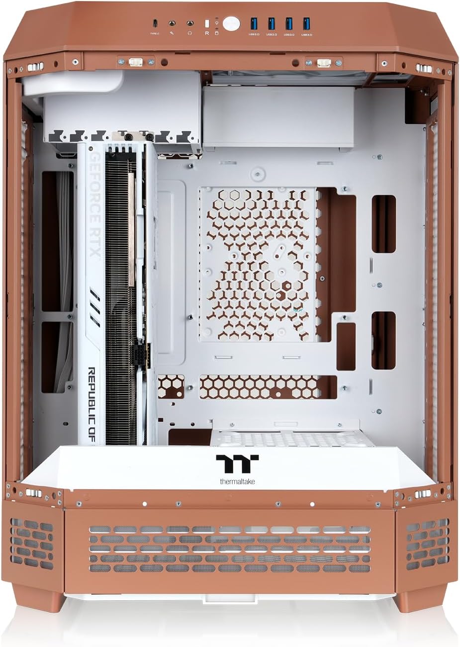 Thermaltake The Tower 600 Mid Tower Chassis | Hidden Connector | Gravel Sand