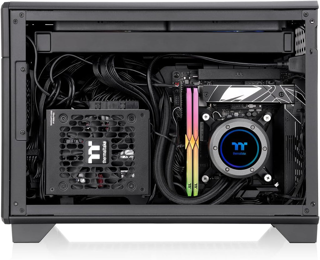 Thermaltake TR100 | Mini Tower | Super Compact | Hydrangea Blue