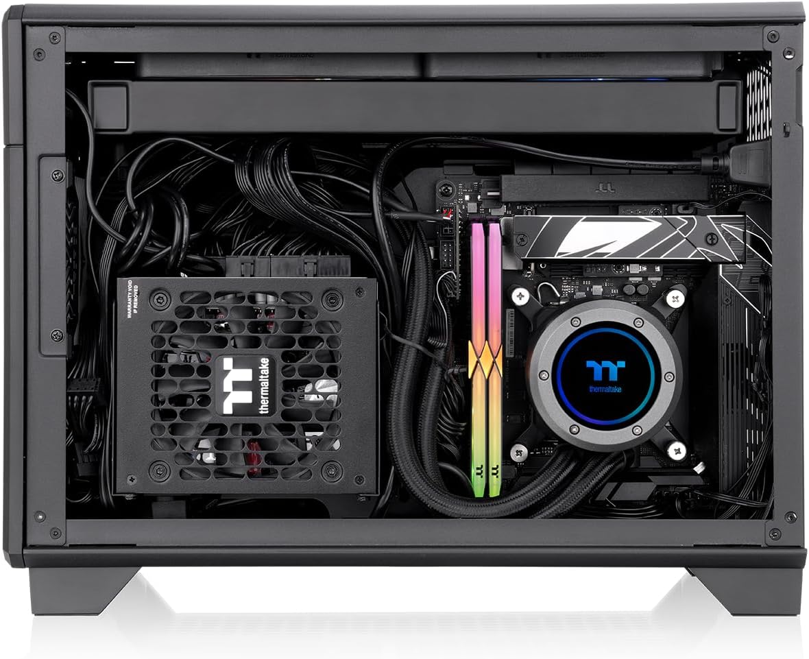 Thermaltake TR100 | Mini Tower | Super Compact | Hydrangea Blue