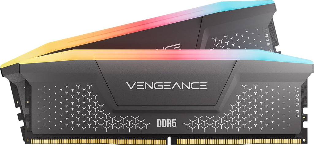 CORSAIR VENGEANCE RGB RS DDR5 64GB (2x32GB) Upp Till 6000MHz AMD INTEL RAM