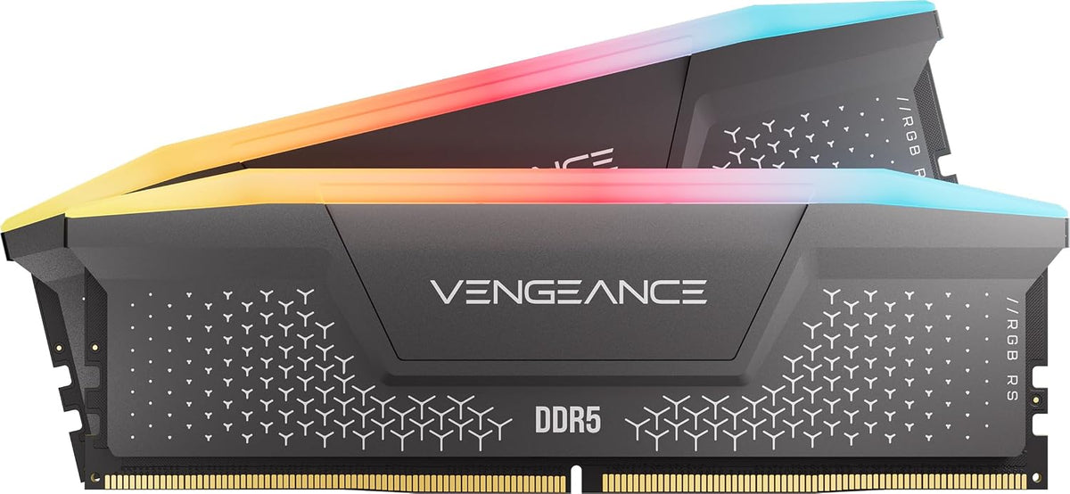 CORSAIR VENGEANCE RGB RS DDR5 64GB (2x32GB) Upp Till 6000MHz AMD INTEL RAM