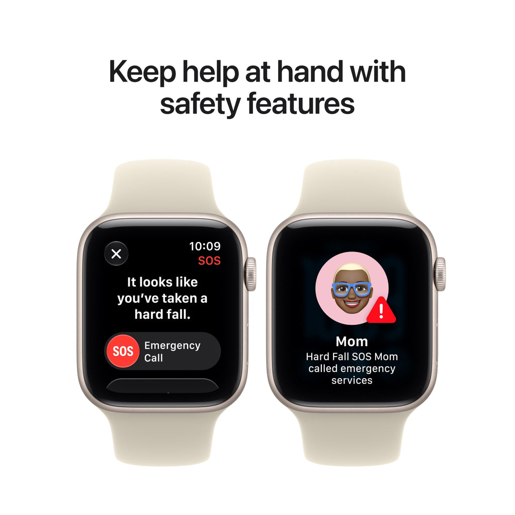 Apple Watch SE 3 [GPS 40mm] Smartwatch with Starlight Aluminum Case with Starlight Sport Band - S/M. Fitness and Sleep Trackers, Heart Rate Monitor, Always-On Display, Water Resistant