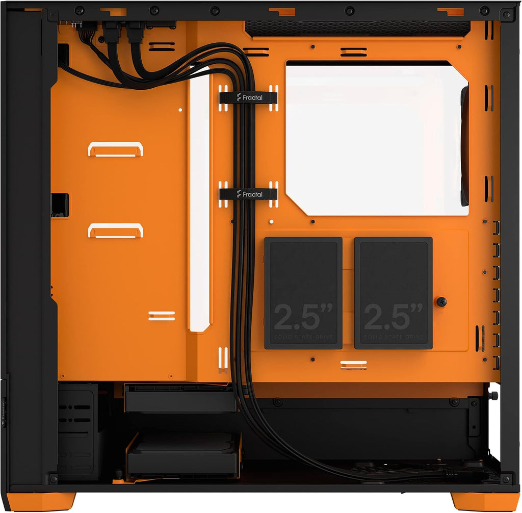 Fractal Design Pop Mini Silent FD-C-POS1M-01 Datorchassi, Svart, 432 x 215 x 393 mm