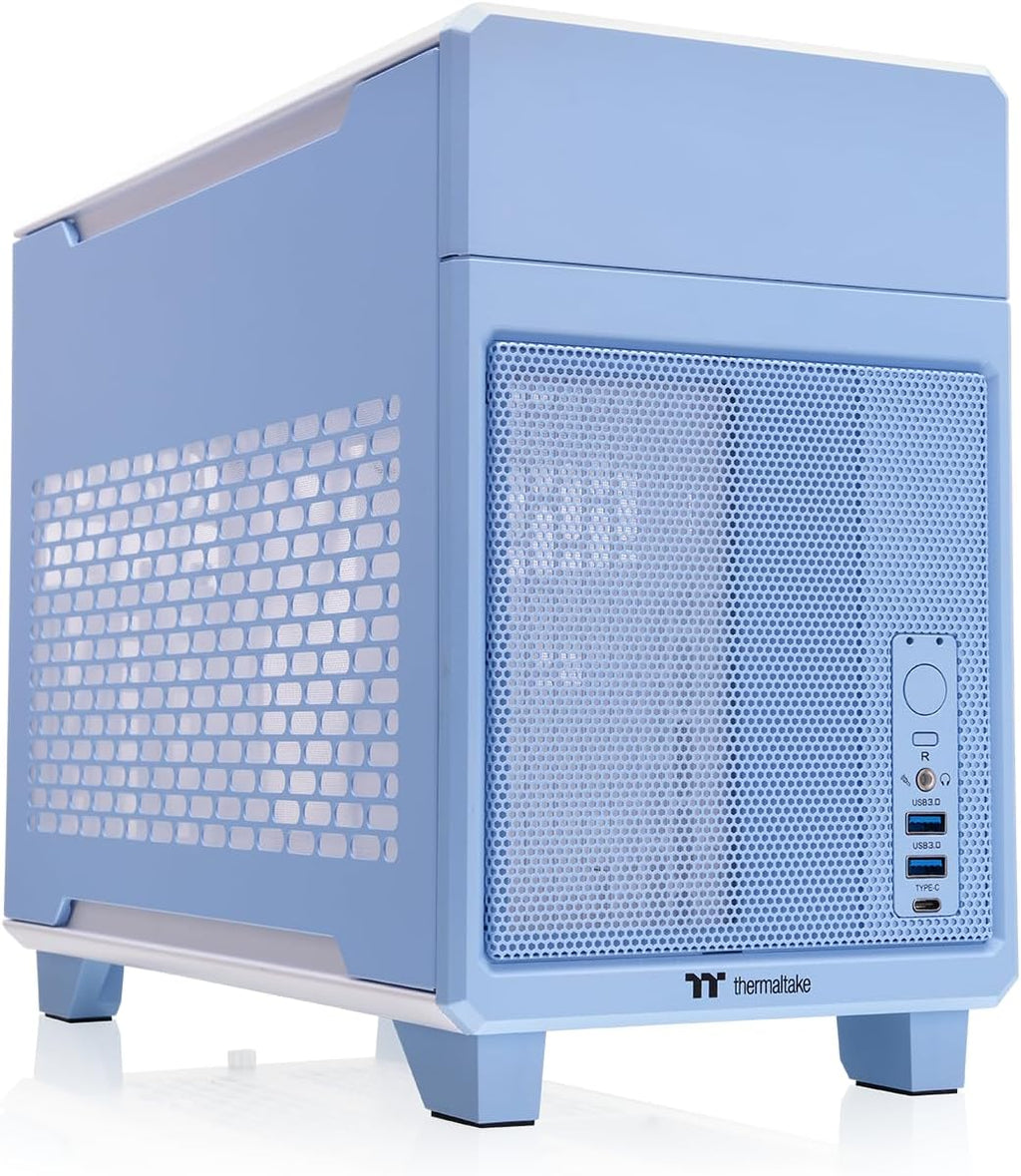 Thermaltake TR100 | Mini Tower | Super Compact | Hydrangea Blue