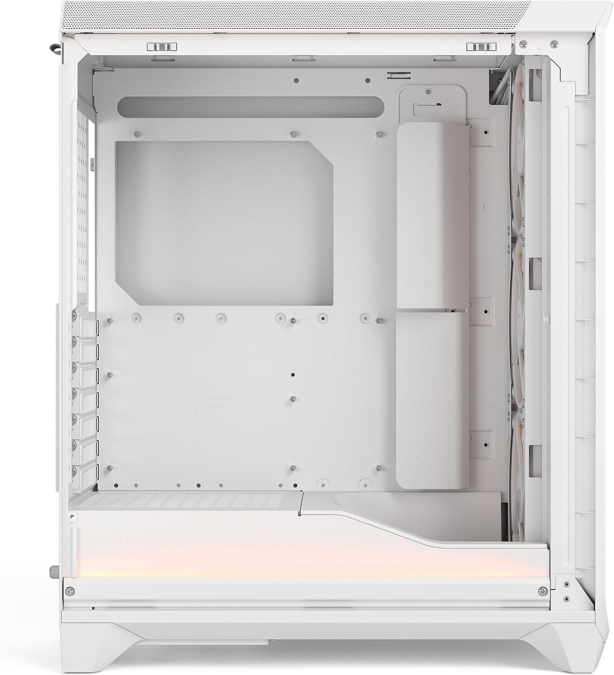 Fractal Design Meshify 3 XL Vit Tempered Glass Klar Toning - Gamingdatorchassi – Meshfront – Tre Momentum 14-fläktar ingår – GPU-stöd upp till 512 mm längd – E-ATX/ATX/mATX-stöd