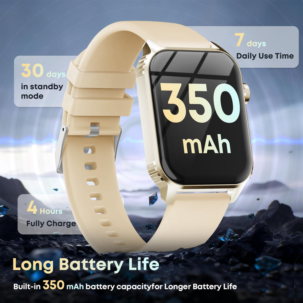 Smart Watch for Men, 120+ Sports Modes Smartwatch with 1.83" HD Touchsreen, Sleep Monitor, IP67 Waterproof, Bluetooth Call & Music Control Fitness Watch for iPhone/Android (Gray)