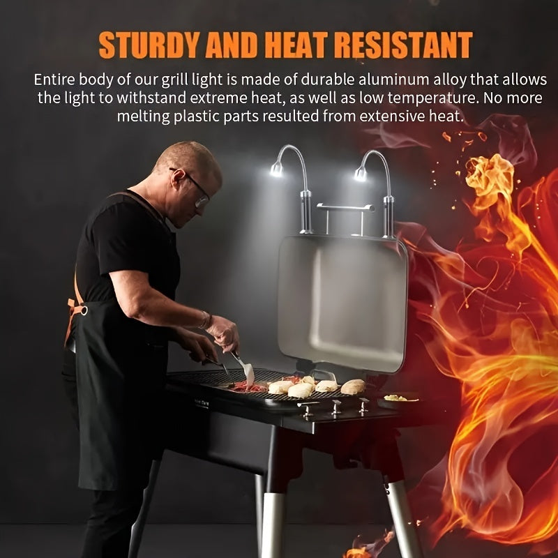 LED Grill Lights Magnetic Base BBQ Lamp-2