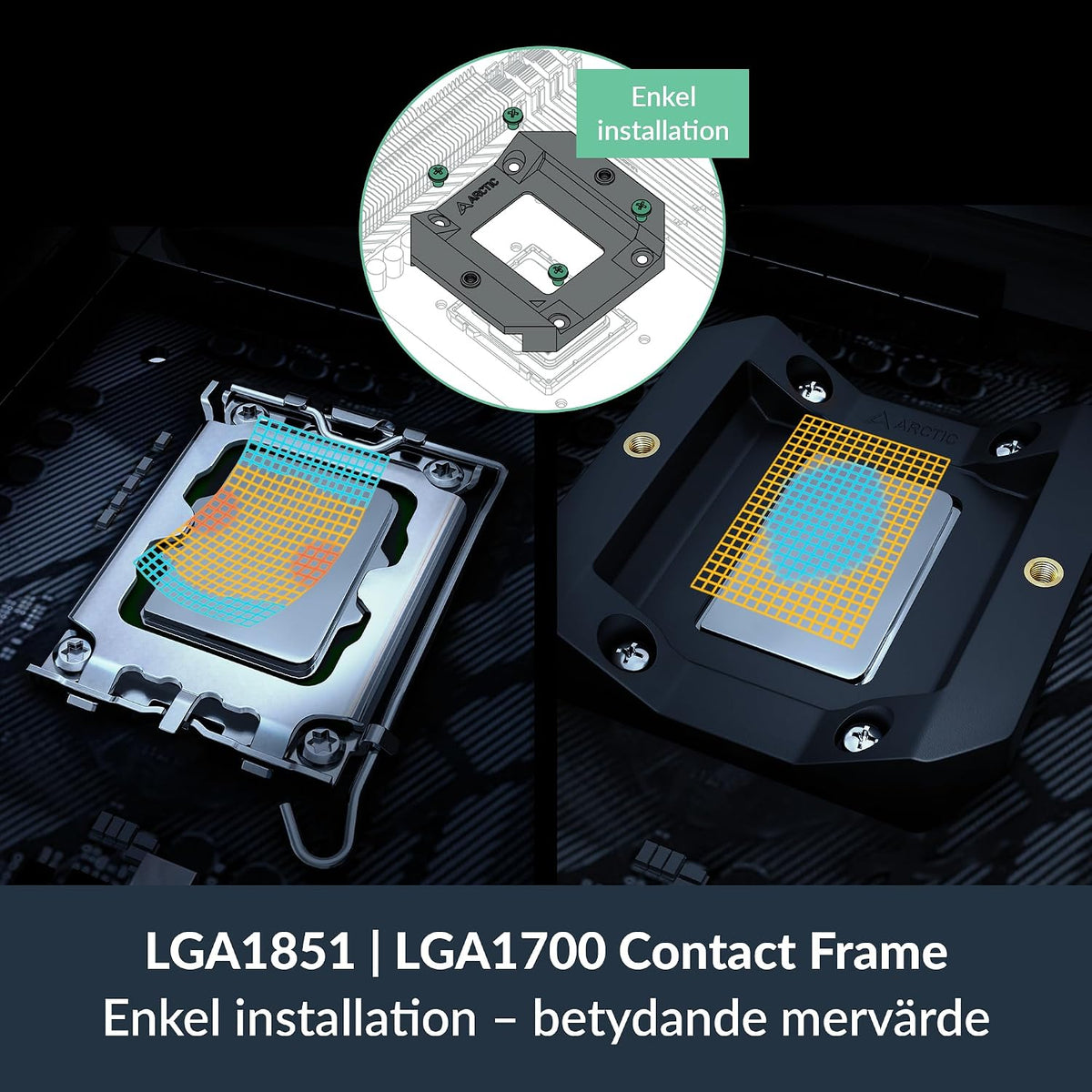 ARCTIC Freezer 36-S A-RGB – entorns processorkylare med ARGB-belysning för Intel och AMD, tryckoptimerad P12 Pro-fläkt på 120 mm, 600–3000 rpm, fluiddynamiskt lager, inkl. MX-7 - Svart