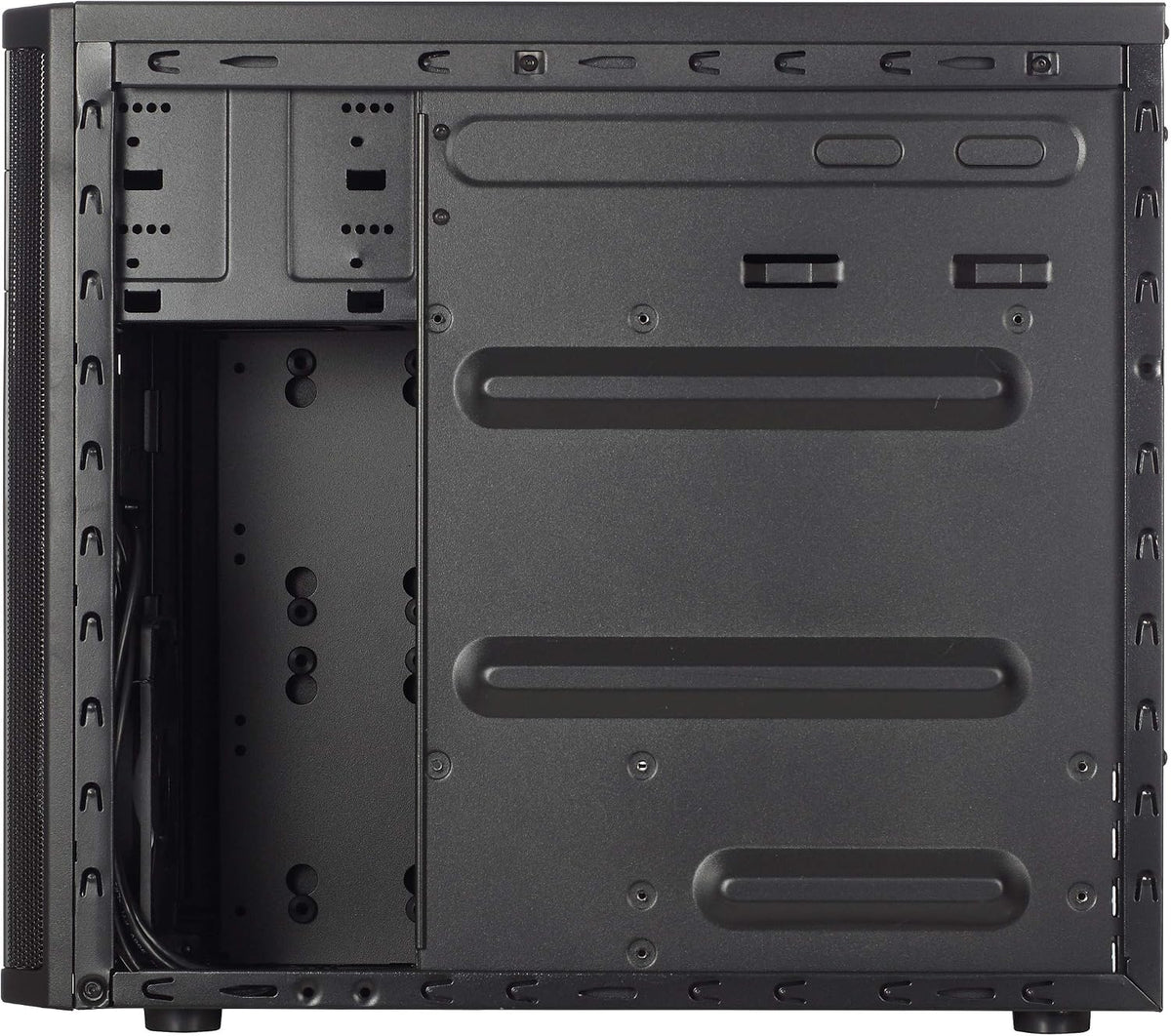 Fractal Design Core 1100 - mATX - 1x 120mm Silent Fläkt ingår - Borstad Aluminium - Svart