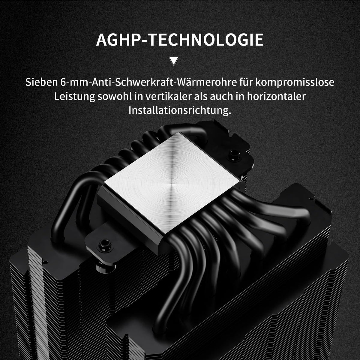 Thermalright Phantom Spirit 120 Digital EVO CPU luftkylare, 7 värmerör