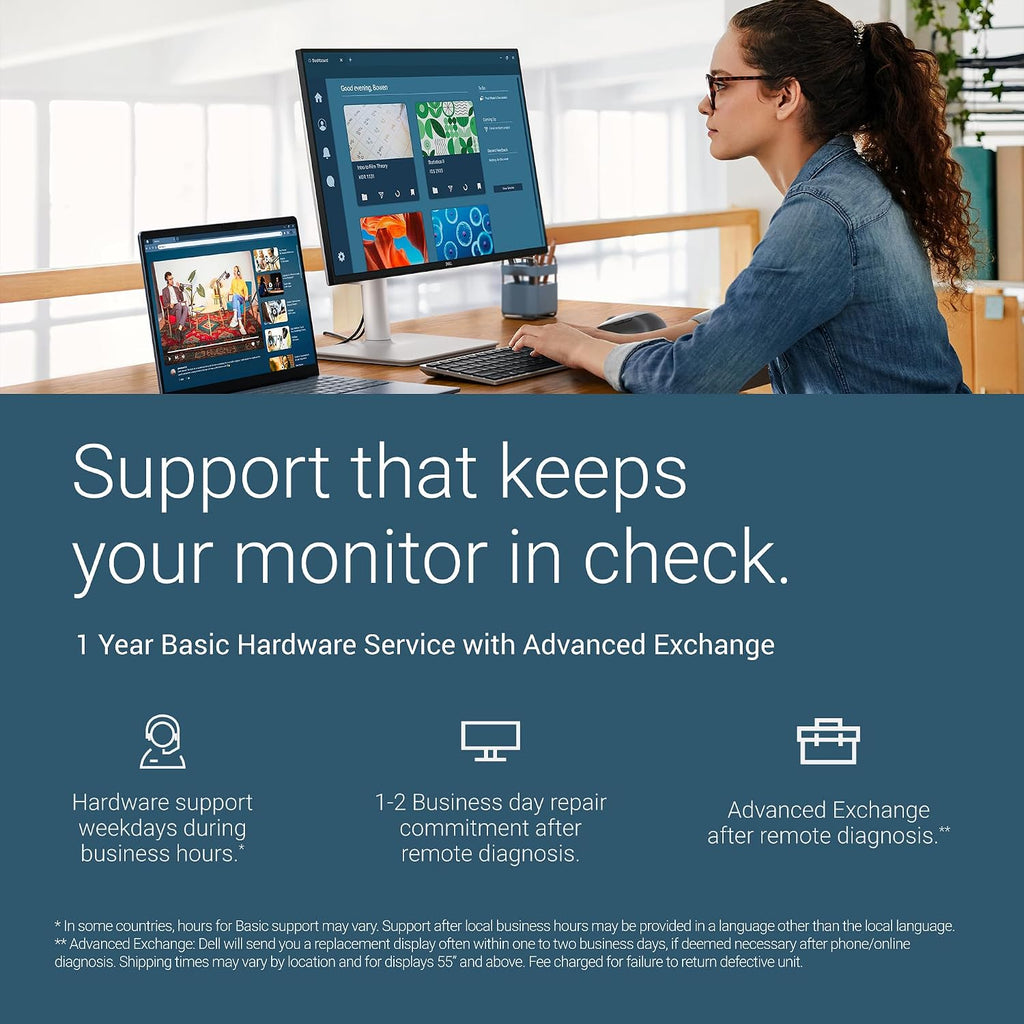 Dell 24 Monitor - SE2426H - 23.8-inch FHD (1920x1080) 144Hz 1ms Display, in-Plane Switching (IPS) Technology, AMD FreeSync™, TÜV 3-Star 2X HDMI, Tilt