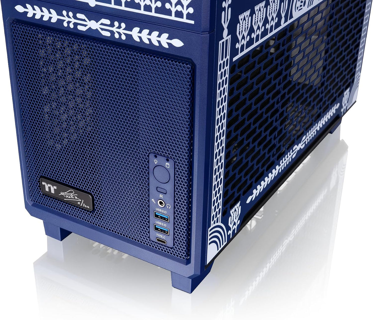 Thermaltake TR100 | Mini Tower | Super Compact | Hydrangea Blue