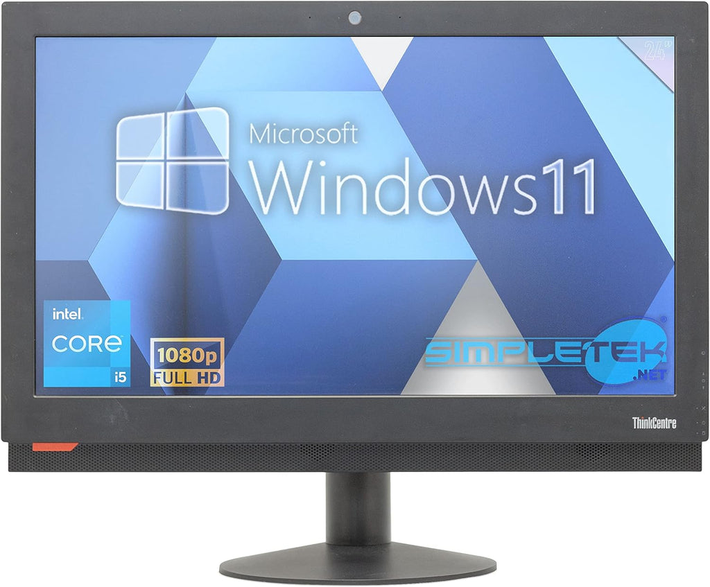 Lenovo All-in-one PC 24" ThinkCentre M900z Core i5 up to 3.30 GHz Windows 11 Pro | 16 GB DDR4 RAM and SSD 960 GB DisplayPort (refurbished)