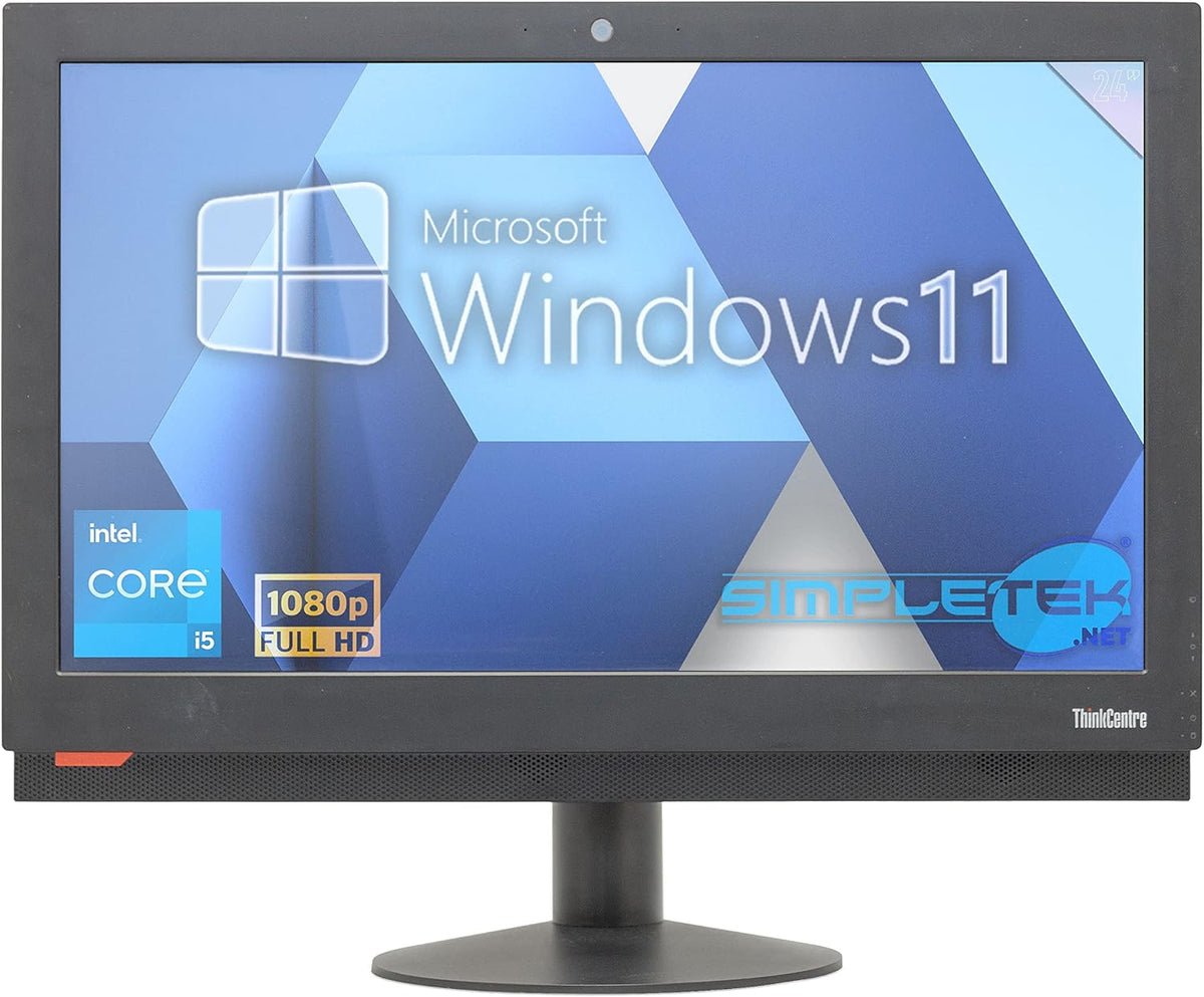 Lenovo All-in-one PC 24" ThinkCentre M900z Core i5 up to 3.30 GHz Windows 11 Pro | 16 GB DDR4 RAM and SSD 960 GB DisplayPort (refurbished)