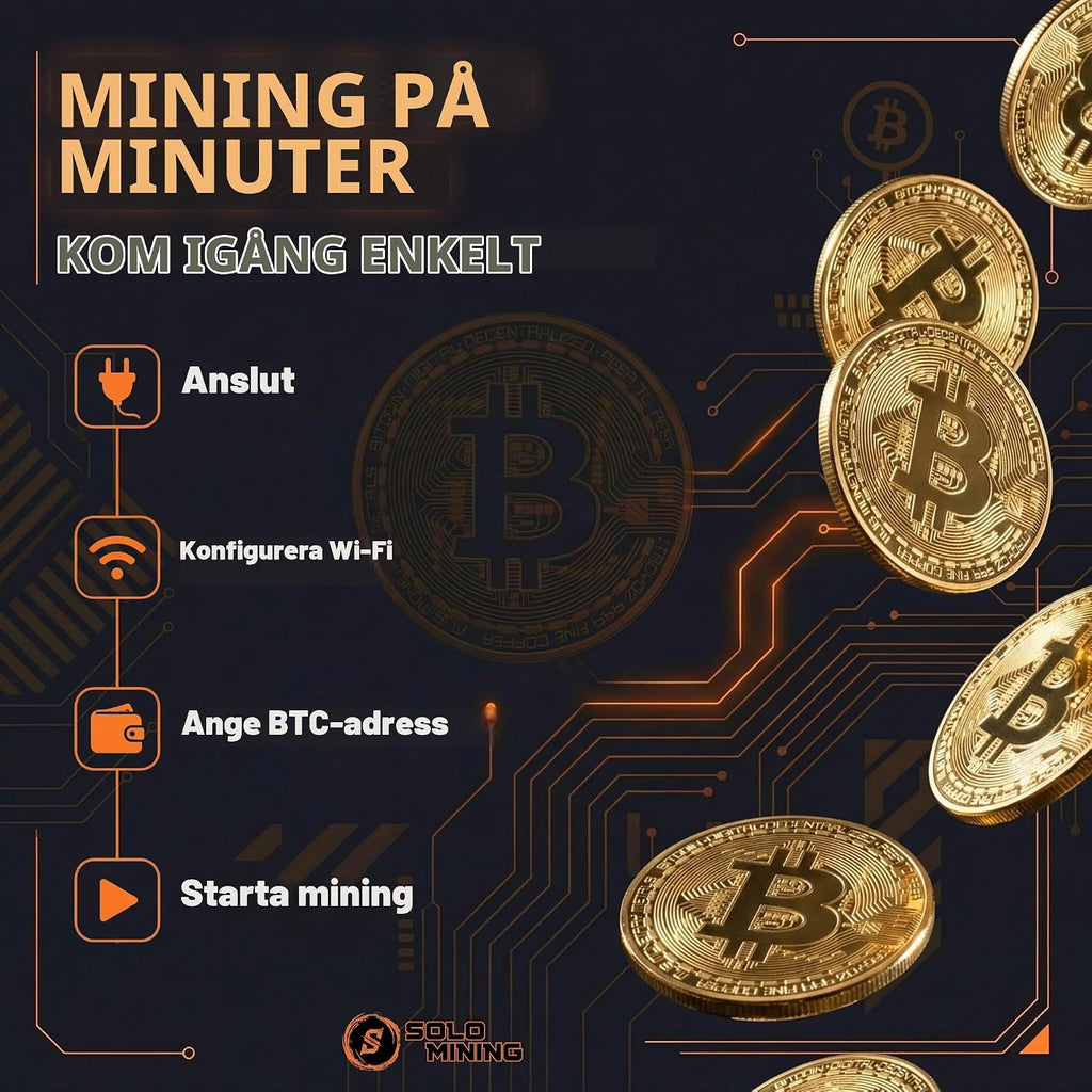 NerdQaxe++ | Tillverkad i Tyskland | 5 TH/s | Bitcoin Miner – Premium Plug and Play Home Miner | inkl. strömförsörjning och hållare