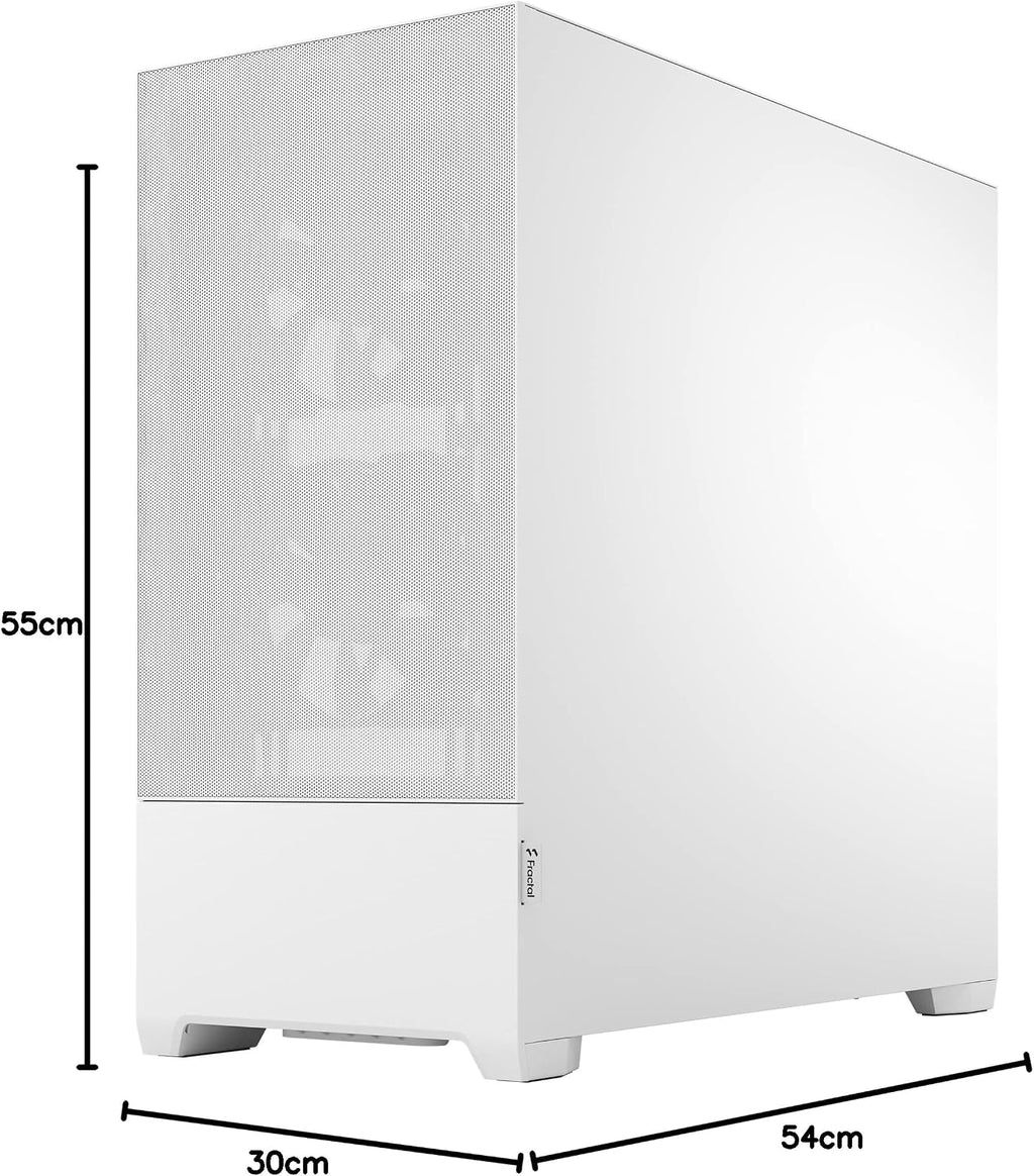 Fractal Design Pop Mini Silent FD-C-POS1M-01 Datorchassi, Svart, 432 x 215 x 393 mm