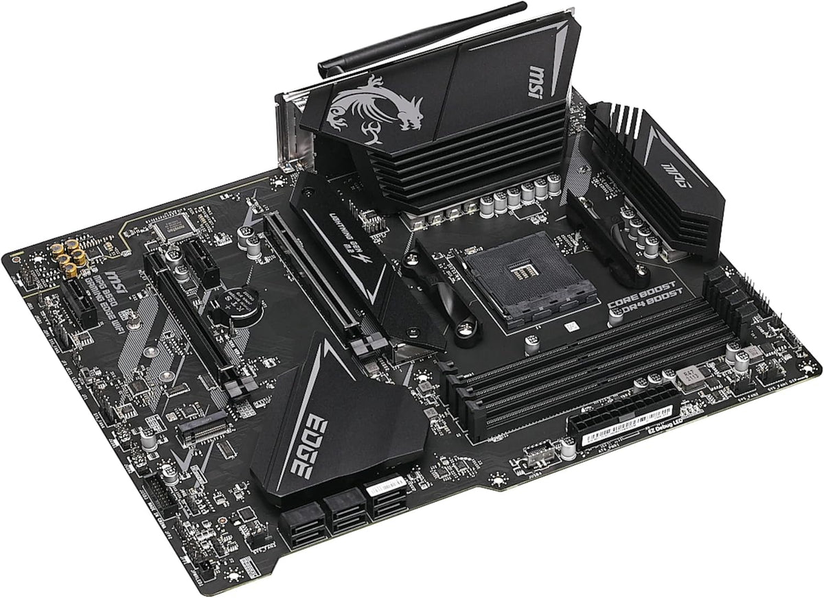 MSI MPG B550 Gaming Plus (ATX AMD AM4 DDR4 M.2 USB 3.2 Gen 2 HDMI ATX Gaming Moderkort AMD Ryzen™ 5000-processorer