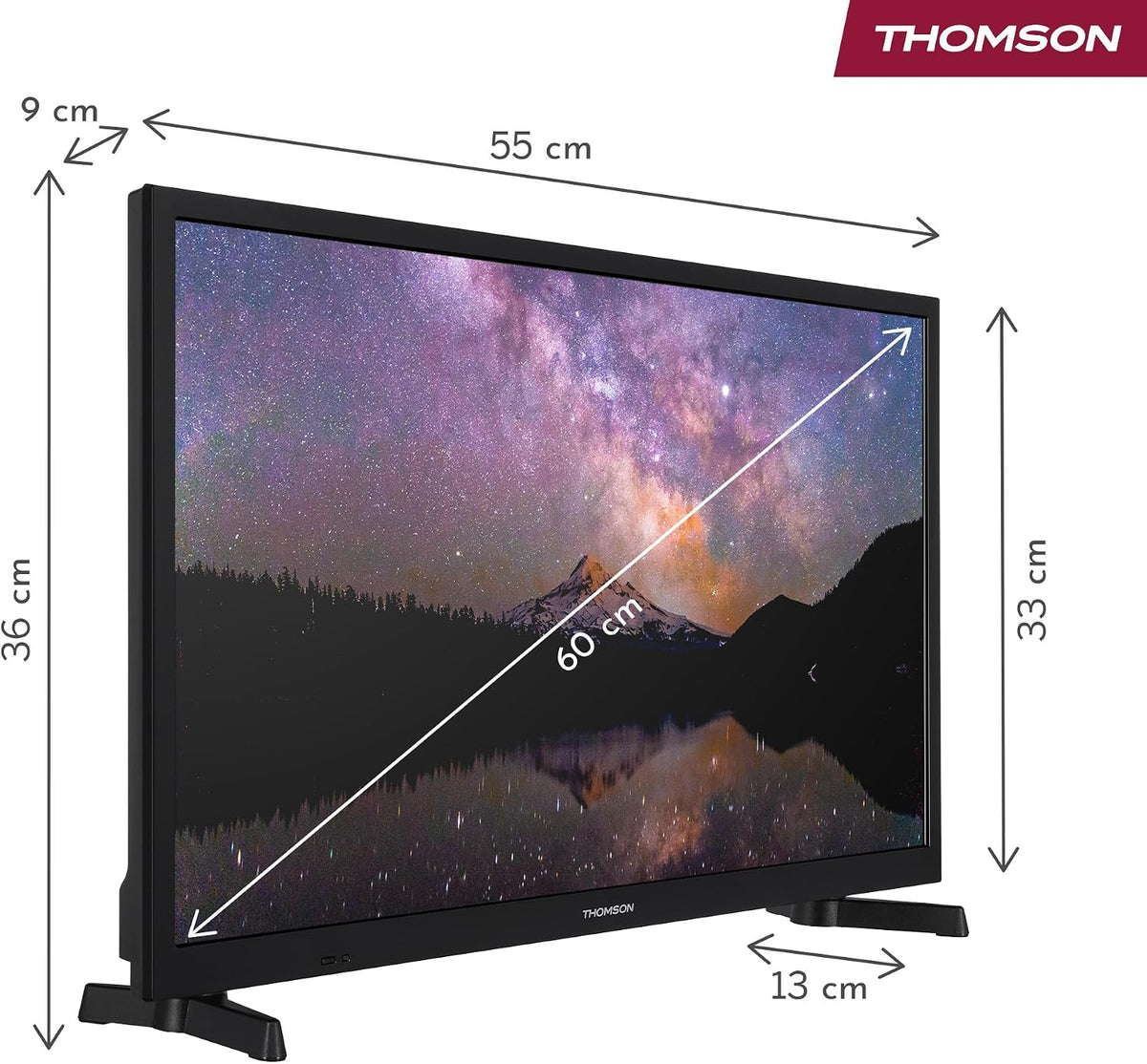 Thomson TV 50 tum (126 cm) 4K UHD Smart Fire TV, Alexa Röststyrning, Trippel tuner (DVB-T/T2/C/S/S2), Dolby Vision, Dolby Atmos, HDR10, HDMI 2.1, WiFi, Bluetooth - 50UF4S35