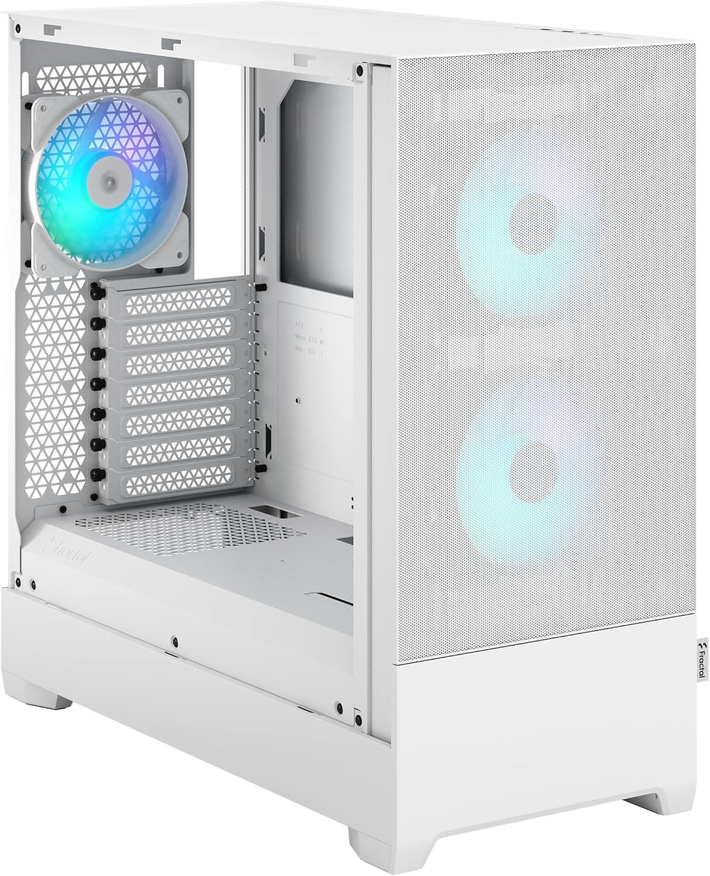 Fractal Design Pop Mini Silent FD-C-POS1M-01 Datorchassi, Svart, 432 x 215 x 393 mm