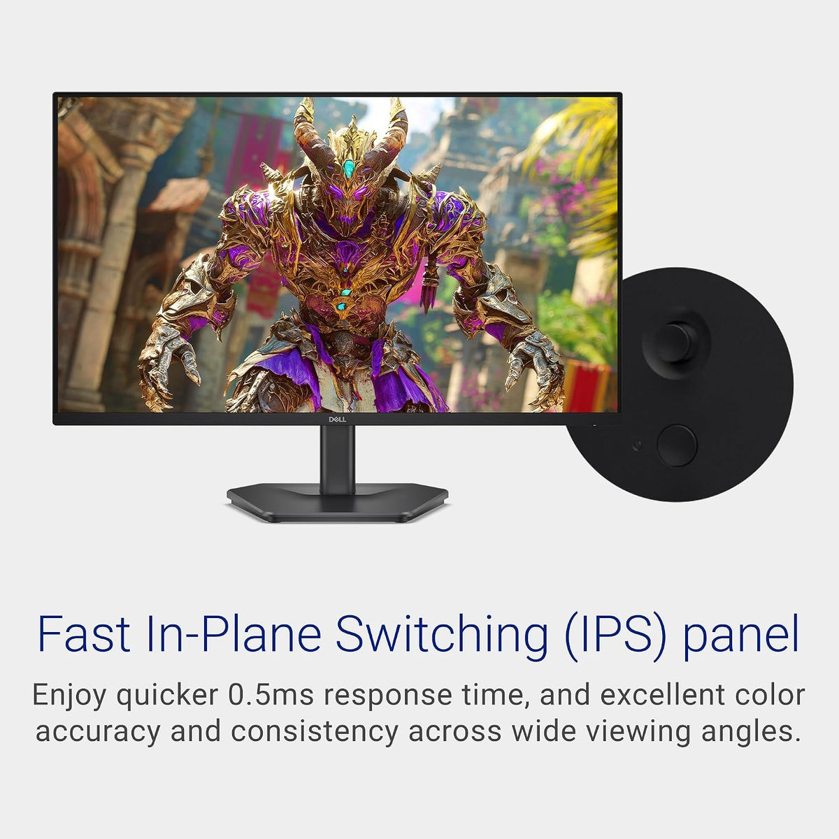 Dell 27 240Hz Gaming Monitor - SE2726HG - 27-inch FHD (1920x1080) 240Hz Display, in-Plane Switching (IPS) Technology, AMD FreeSync Premium, TÜV 3-Star, 2X HDMI, DisplayPort 1.4, Tilt
