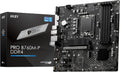 MSI PRO B760M-P DDR4 moderkort, Micro-ATX - Stöder Intel 12:e och 13:e generationens kärnprocessorer, LGA 1700 - DDR4 Memory Boost 4800+MHz/OC, PCIe 4.0 x16-kortplats, M.2 Gen4-kortplatser, olika