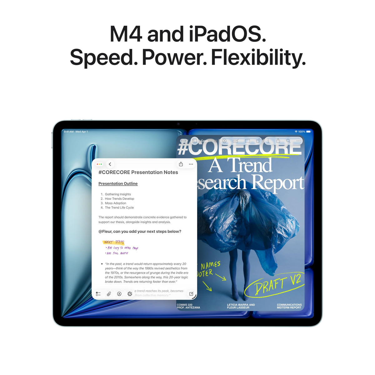 Apple iPad Air 11-inch (M4): Liquid Retina Display, 512GB, 12MP Front/Back Camera, Wi-Fi 7 with Apple N1, Touch ID, All-Day Battery Life — Space Gray