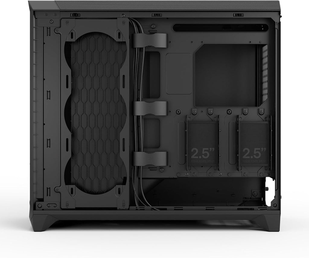 Fractal Design Meshify 3 XL Vit Tempered Glass Klar Toning - Gamingdatorchassi – Meshfront – Tre Momentum 14-fläktar ingår – GPU-stöd upp till 512 mm längd – E-ATX/ATX/mATX-stöd