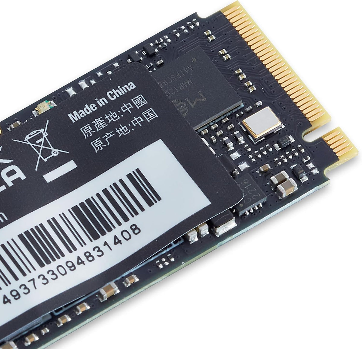 Verbatim Vi560 S3 SSD, intern SSD-enhet med 2 TB datalagring, Solid State Drive med SATA III M.2 2280 och 3D NAND-teknik, svart, perfekt för bärbar dator och Ultrabook
