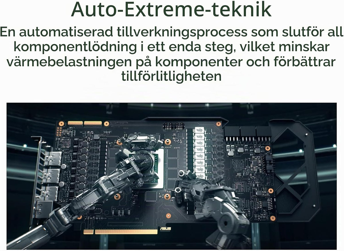 ASUS Dual Radeon RX 7600 EVO OC Edition 8 GB GDDR6 spelgrafikkort