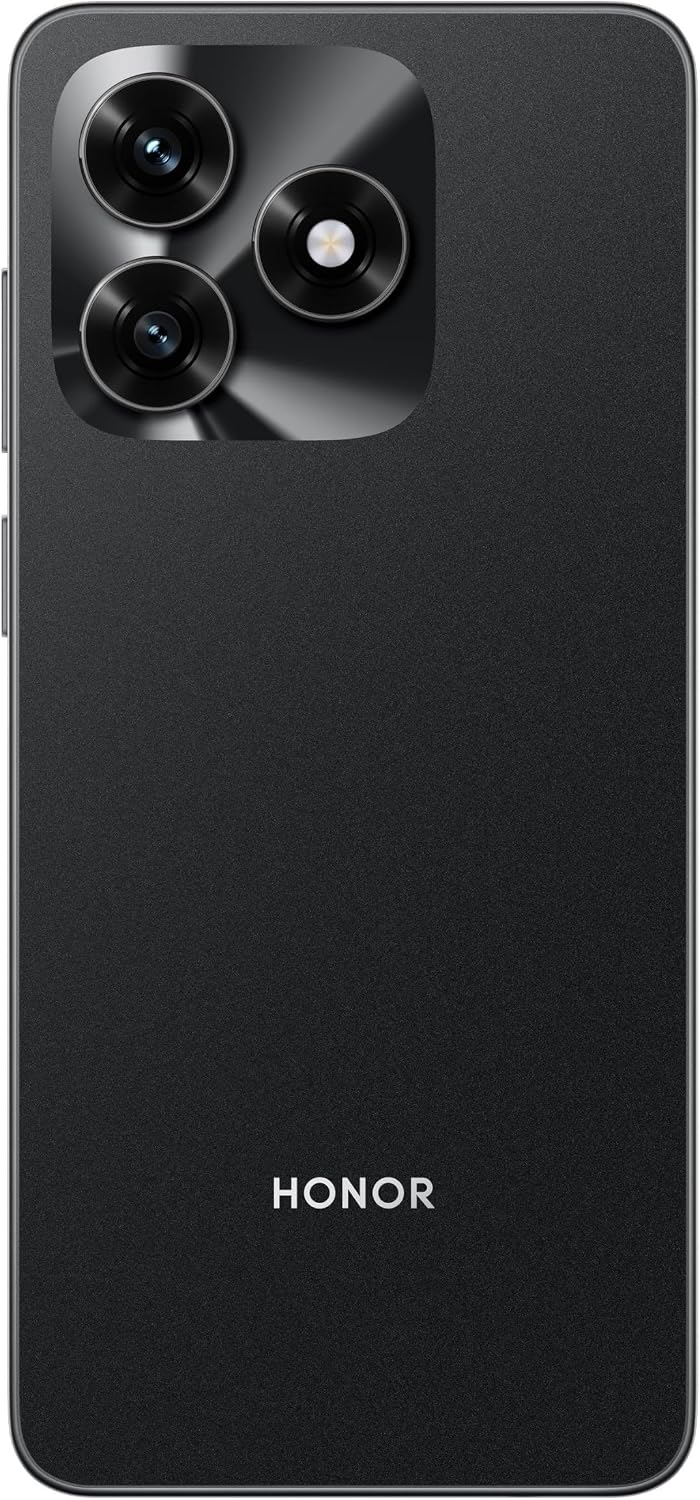 HONOR X5c Plus Smartphone, 6,74" Skärm, 64/4 GB, 50 MP Kamera, 5260 mAh Batteri, Midnight Black