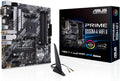 ASUS PRIME B550M-A WiFi II MicroATX moderkort, AMD B550, Socket AM4, DDR4, PCI 4.0, Realtek 1GB LAN, WiFi 6 (802.11ax), 2xM.2, 4xSATA 6GB/s, 2xUSB 3.2 Gen 2, Stöd för Aura Sync RGB, Svart