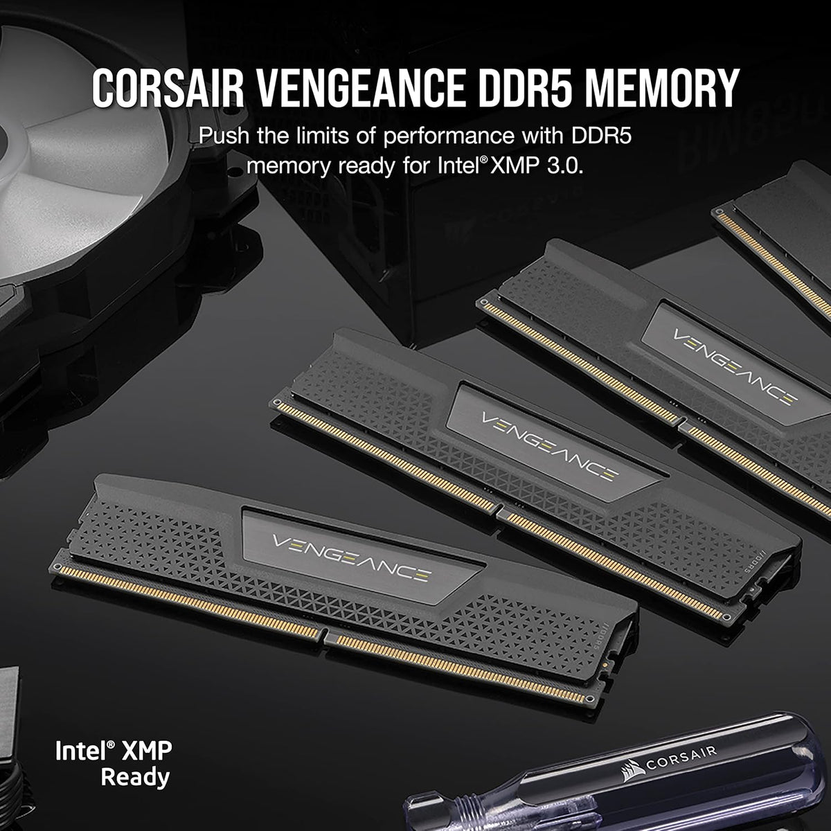 CORSAIR VENGEANCE DDR5 96GB (2 x 48GB) Upp Till 6000MHz INTEL RAM