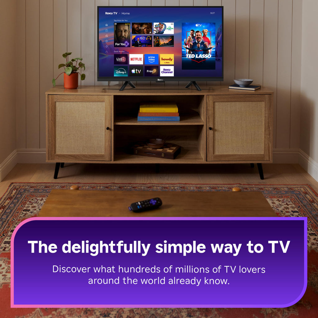 Roku 50-Inch Select Series Smart TV 2026-4K QLED TV - Roku TV