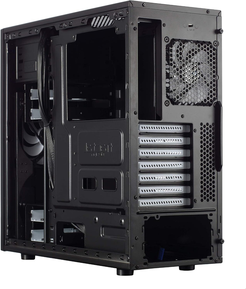 Fractal Design Core 1100 - mATX - 1x 120mm Silent Fläkt ingår - Borstad Aluminium - Svart