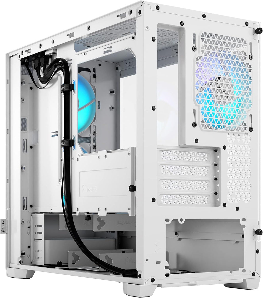 Fractal Design Pop Mini Silent FD-C-POS1M-01 Datorchassi, Svart, 432 x 215 x 393 mm