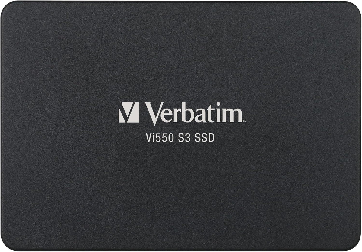 Verbatim Vi560 S3 SSD, intern SSD-enhet med 2 TB datalagring, Solid State Drive med SATA III M.2 2280 och 3D NAND-teknik, svart, perfekt för bärbar dator och Ultrabook