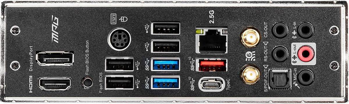 MSI MPG B550 Gaming Plus (ATX AMD AM4 DDR4 M.2 USB 3.2 Gen 2 HDMI ATX Gaming Moderkort AMD Ryzen™ 5000-processorer