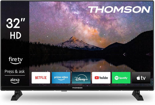 Thomson TV 50 tum (126 cm) 4K UHD Smart Fire TV, Alexa Röststyrning, Trippel tuner (DVB-T/T2/C/S/S2), Dolby Vision, Dolby Atmos, HDR10, HDMI 2.1, WiFi, Bluetooth - 50UF4S35