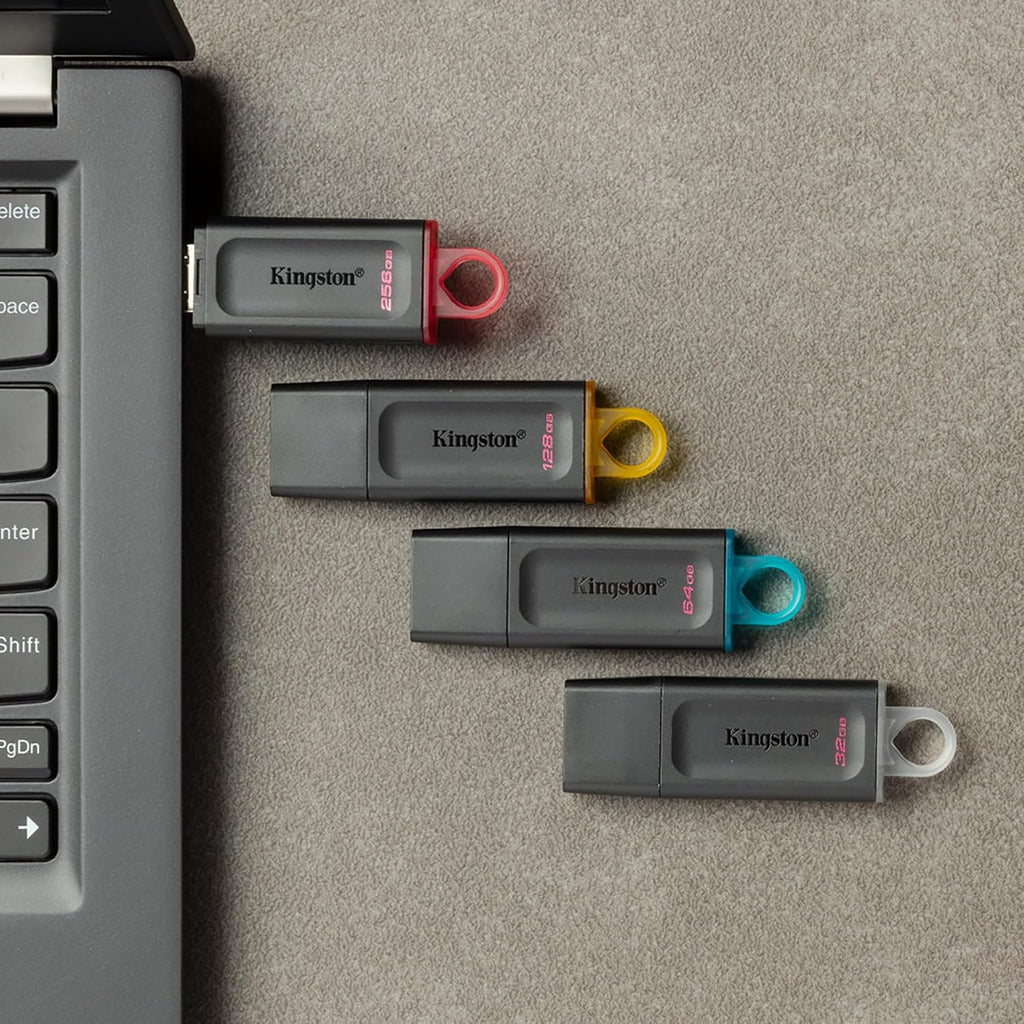 Kingston DataTraveler Exodia DTX/64GB-2P USB-minne USB 3.2 Gen 1 – med skyddskåpa och nyckelring i flera färger