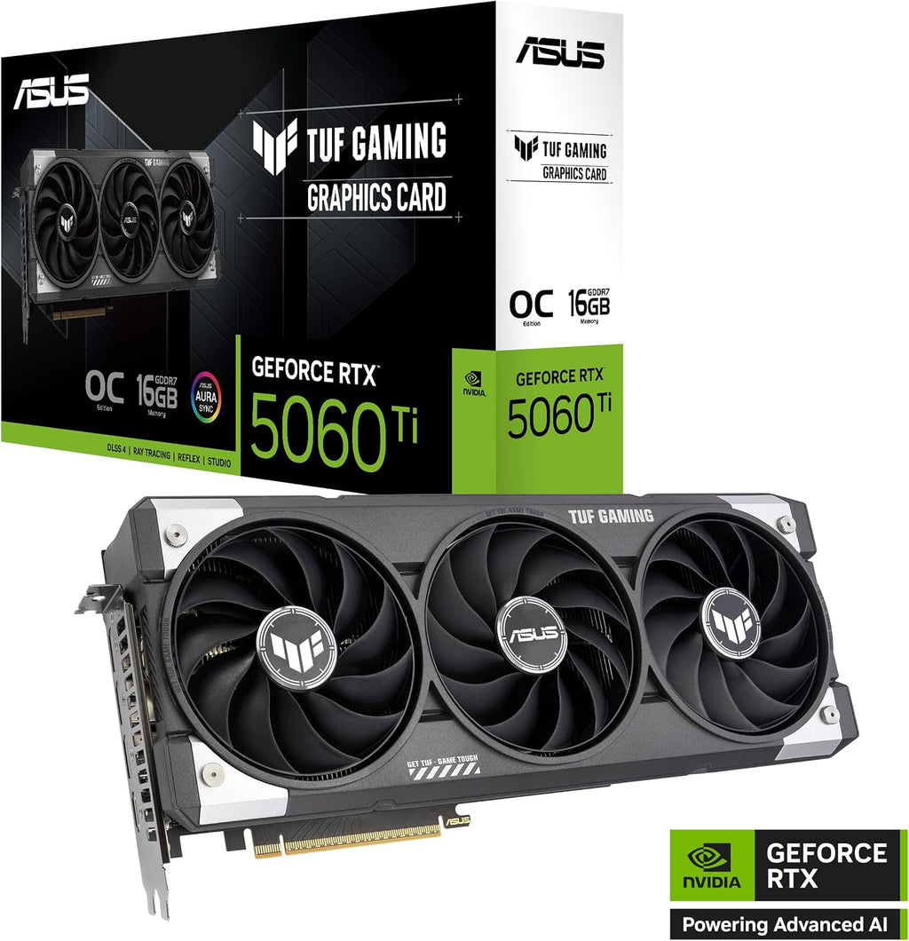 ASUS VGA 8GB RTX5060 TUF-O8G-GAMING 3xDP/1xHDMI TUF-RTX5060-O8G-GAMING