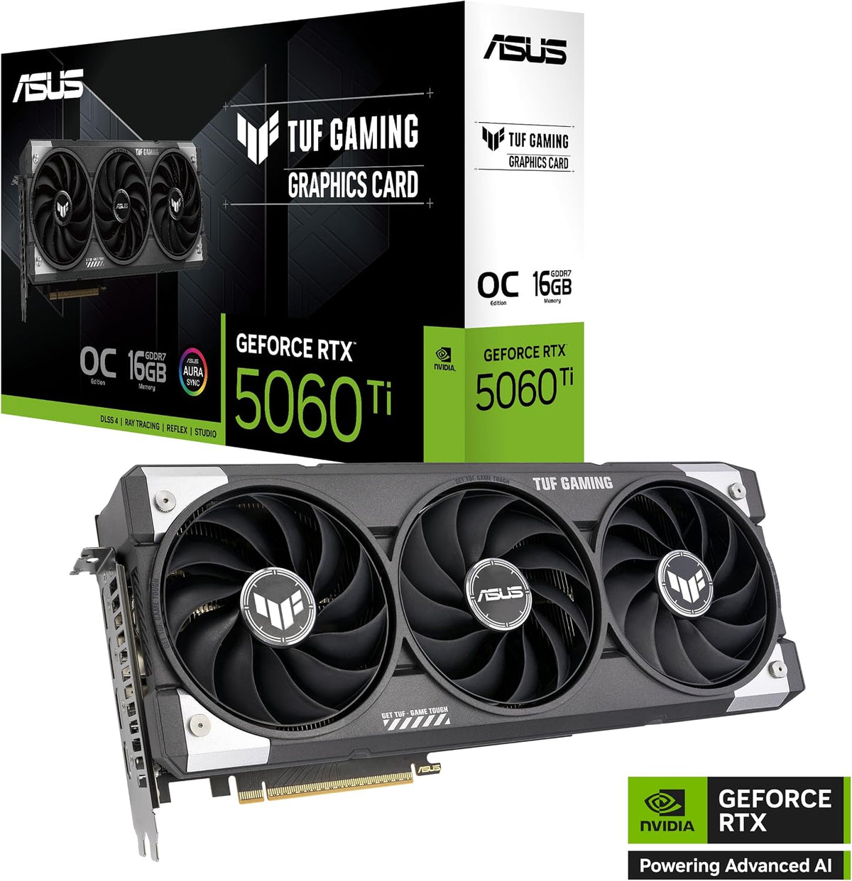 ASUS VGA 8GB RTX5060 TUF-O8G-GAMING 3xDP/1xHDMI TUF-RTX5060-O8G-GAMING