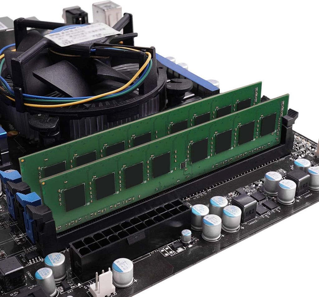 Silikoneffekt 16 GB kit (2 x 8 GB) DDR4-RAM-2400 MHz (PC4 19200) 288 stift 1,2 V icke-ECC obuffrat 16 GB-UDIMM-skrivbordsminne